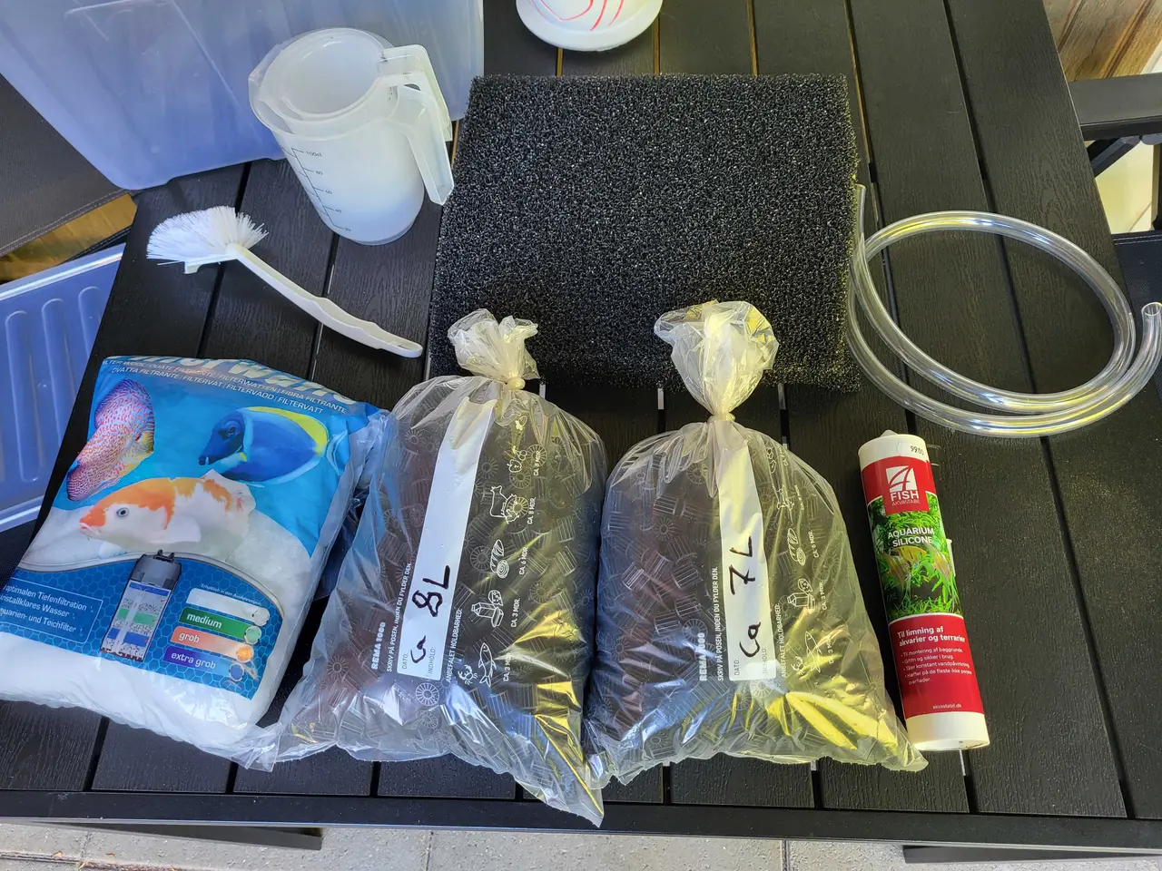 Billede 1 - Baggrund filter materiale 