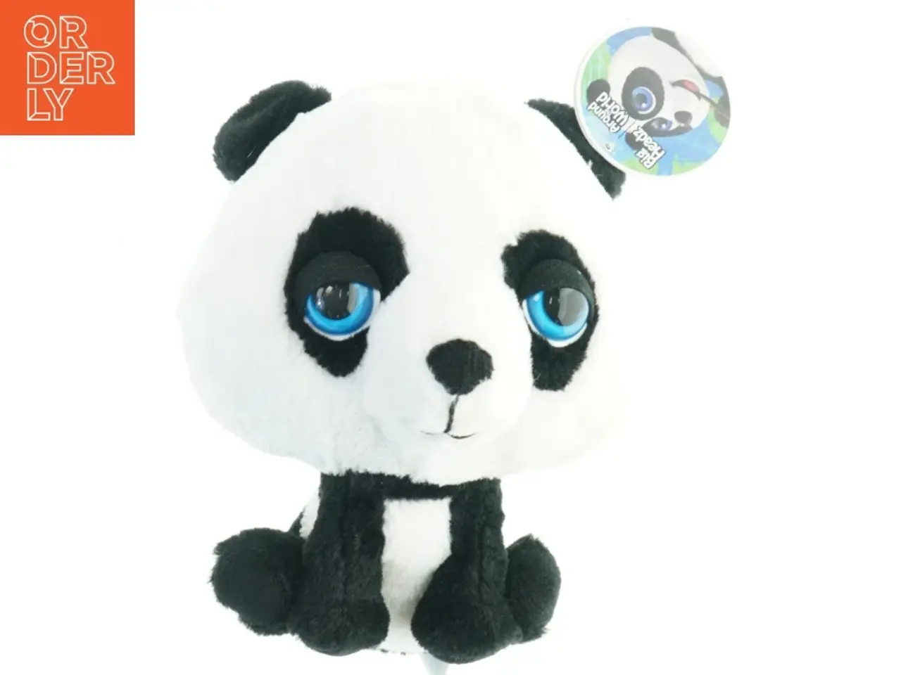 Billede 1 - Tøjdyr panda (str. 20x17 cm)