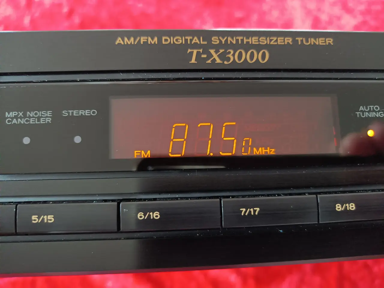 Billede 2 - Teak radio tuner sort *ny*