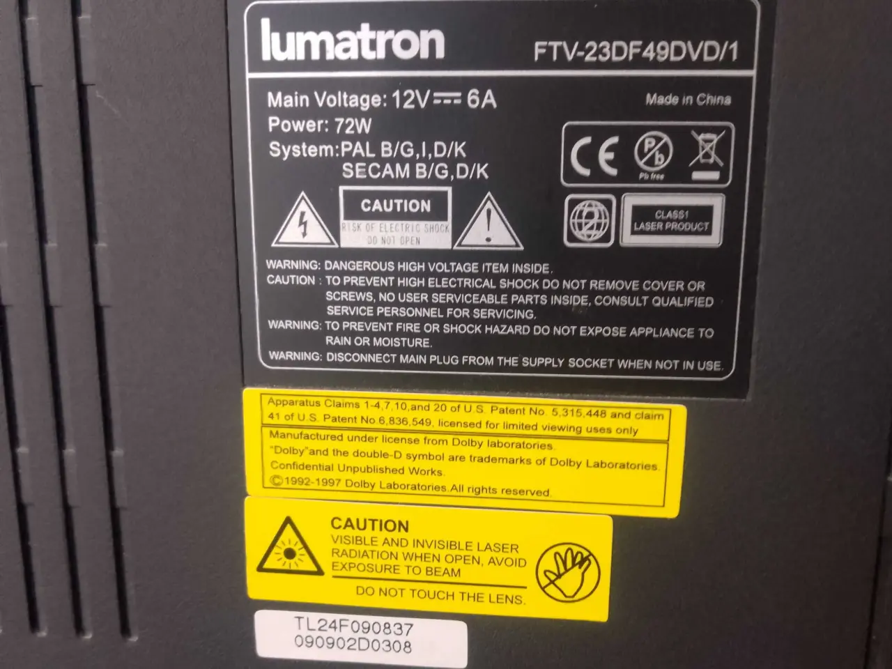 Billede 2 - 24" TV m. DVD