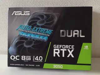 ASUS GEFORCE RTX 3050 Grafikkort. *ALDRIG BRUGT*