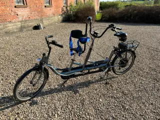 Elcykel tandem 