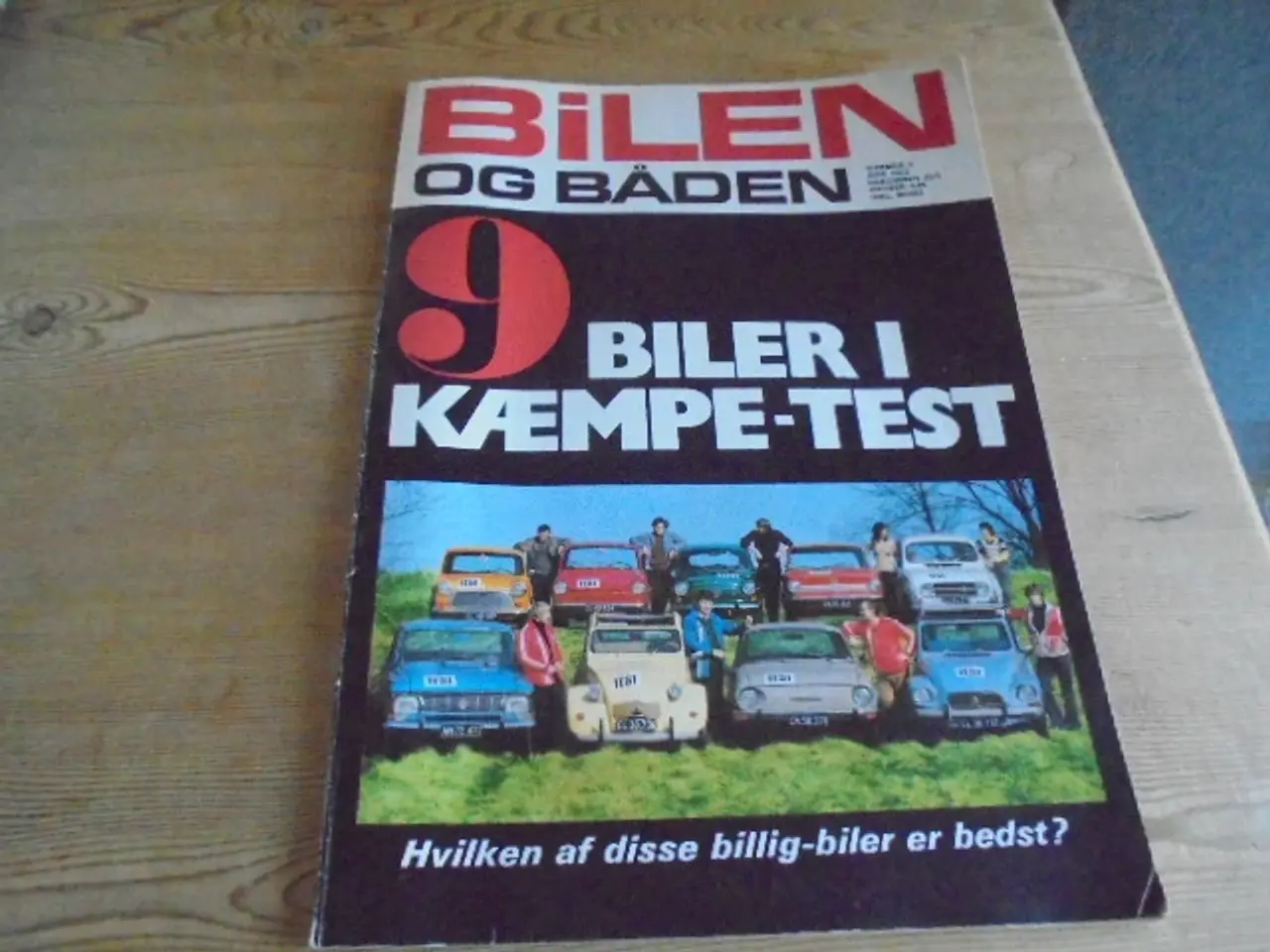 Billede 1 - BILEN OG BÅDEN NR. 6 FRA 1972  
