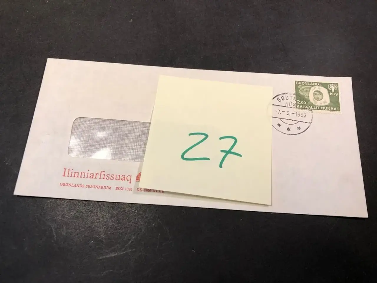 Billede 4 - Frimærker Grønland på originale kuverter