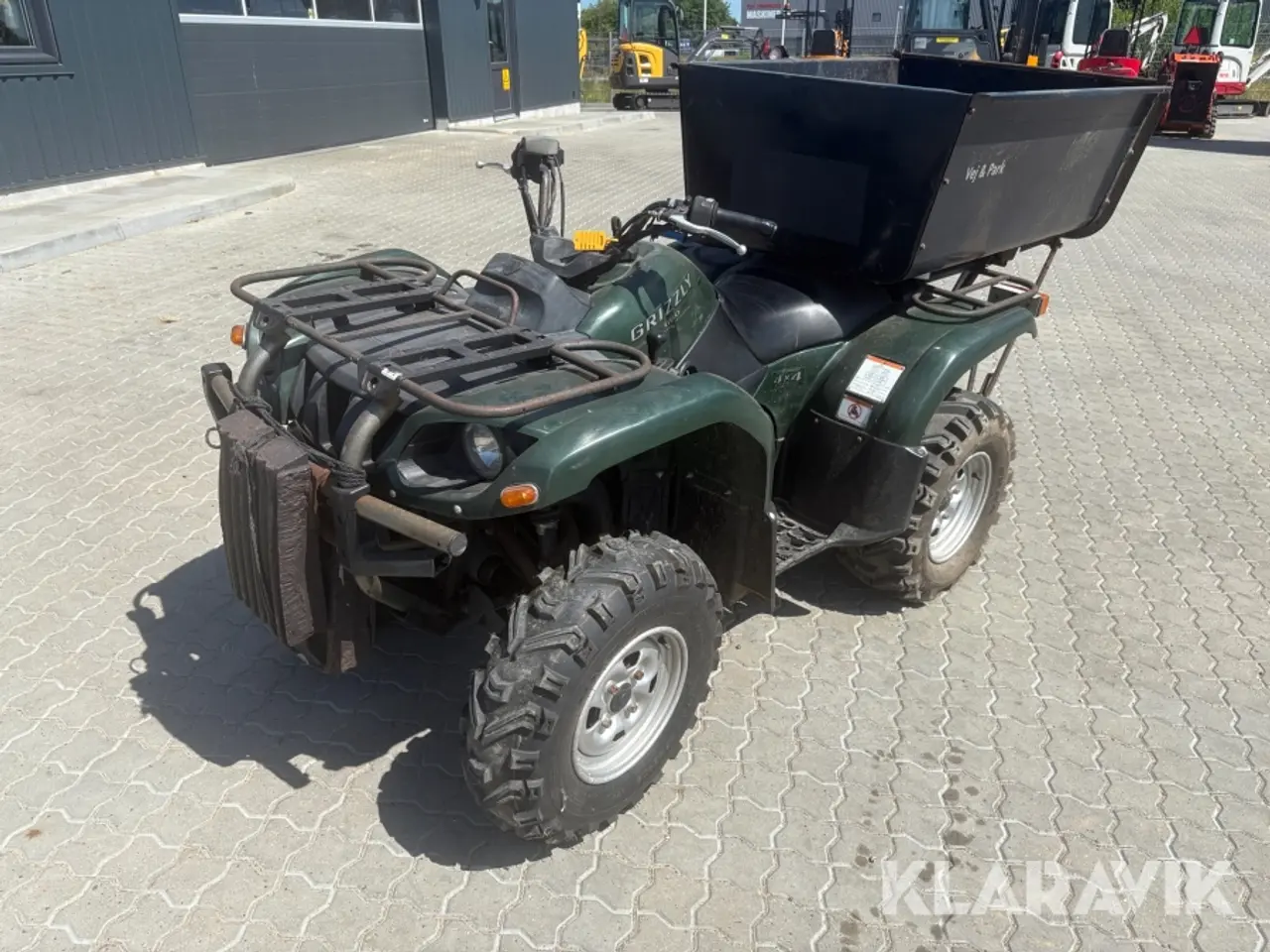 Billede 1 - ATV Yamaha Grizzly 660 med tiplad