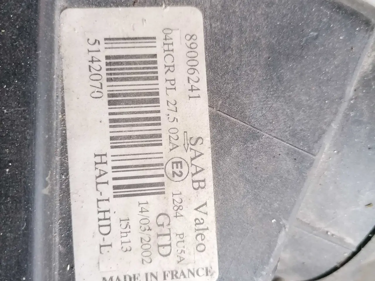 Billede 8 - SAAB 9-5, 9000CS, Forlygter