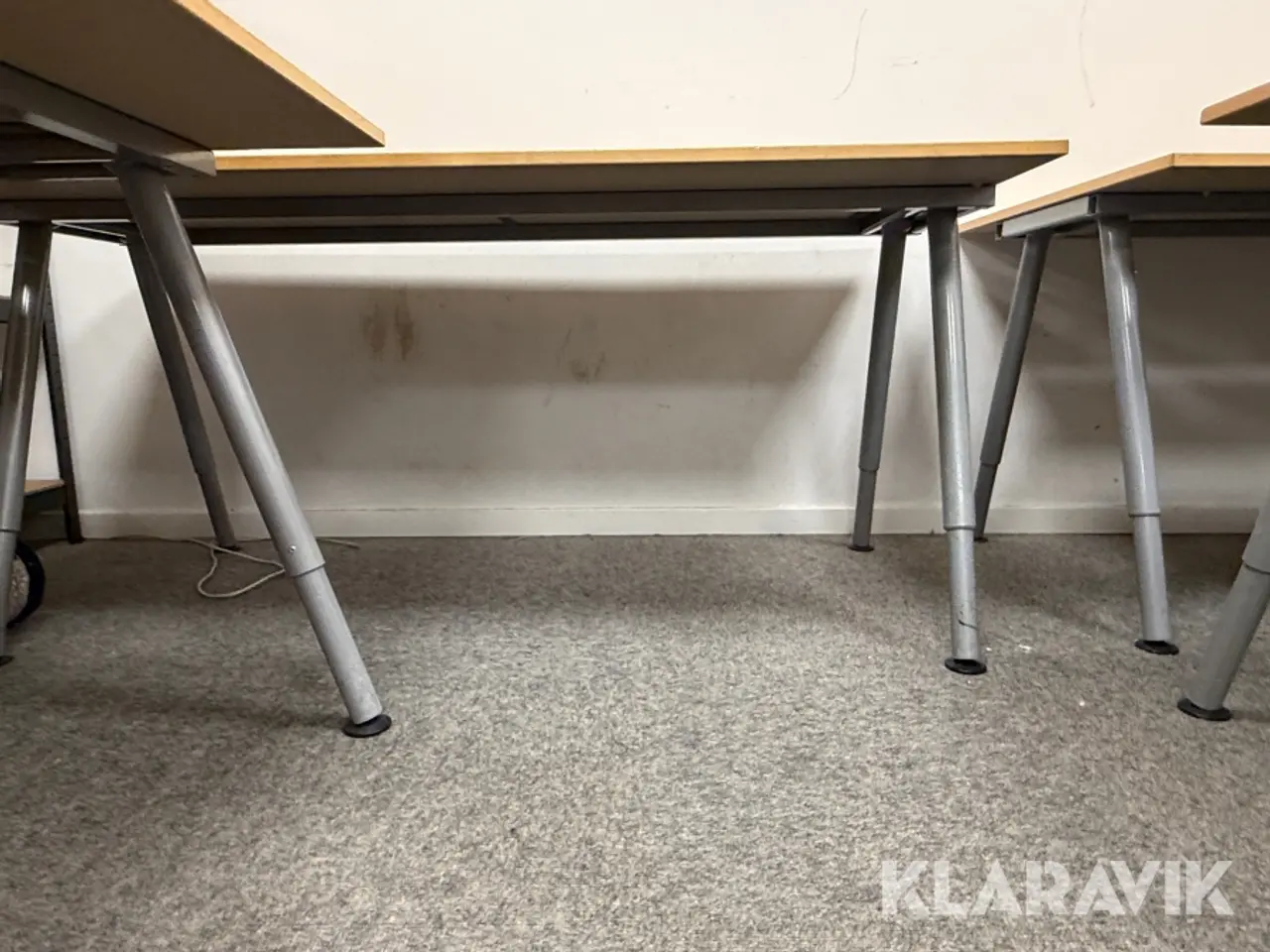 Billede 10 - Skriveborde Lakeret bøg - 10 styk