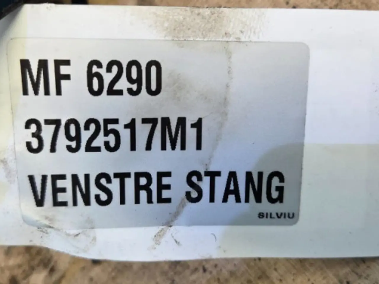 Billede 8 - Massey Ferguson 6290 Liftarm L. 3792517M1