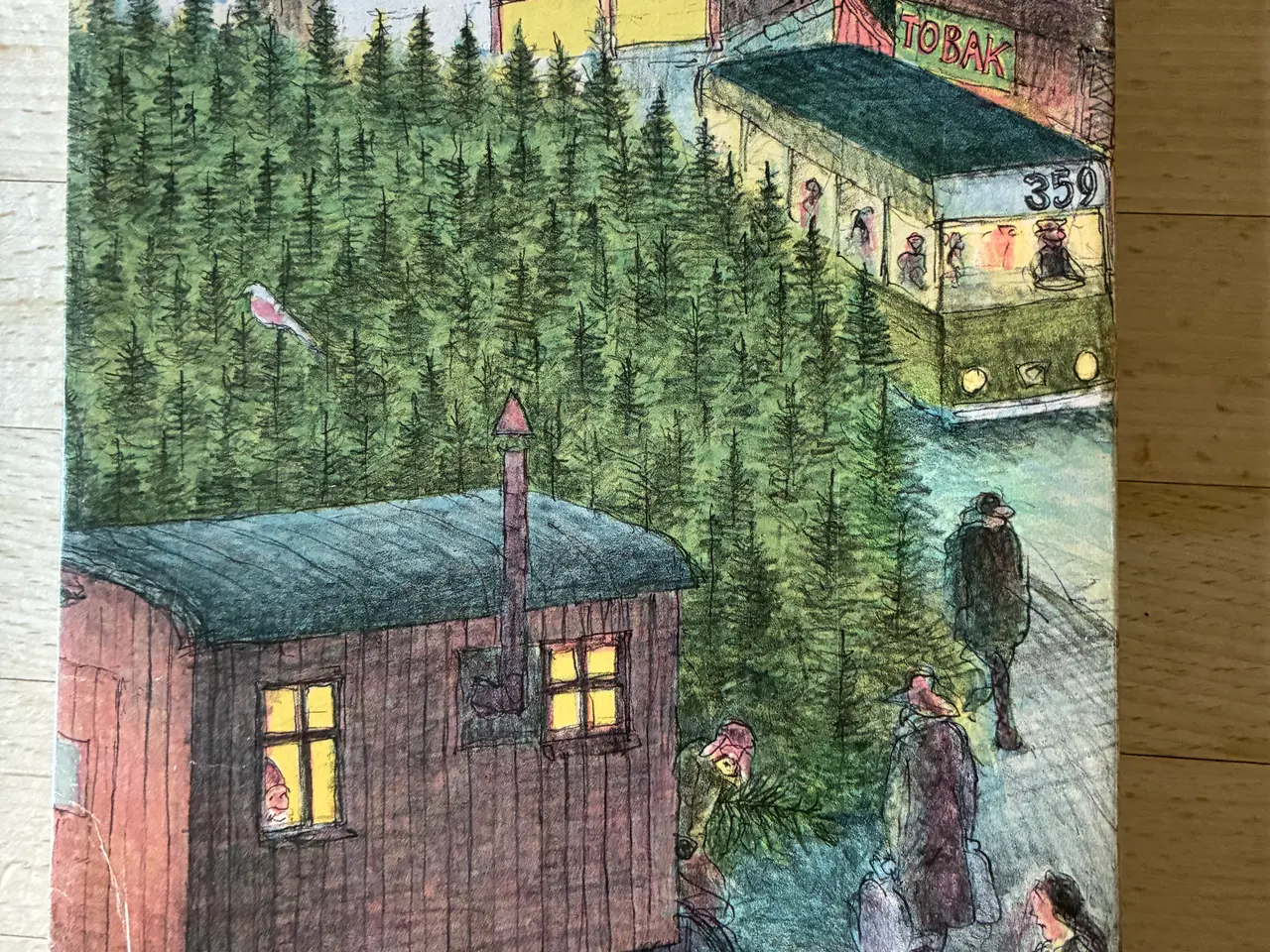 Billede 2 - Torvet et julekalendermanuskript, Ib Spang Olsen