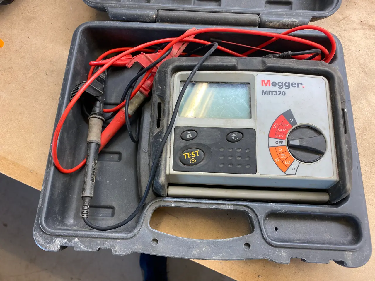 Billede 1 - Kabeltester MEGGER MIT320
