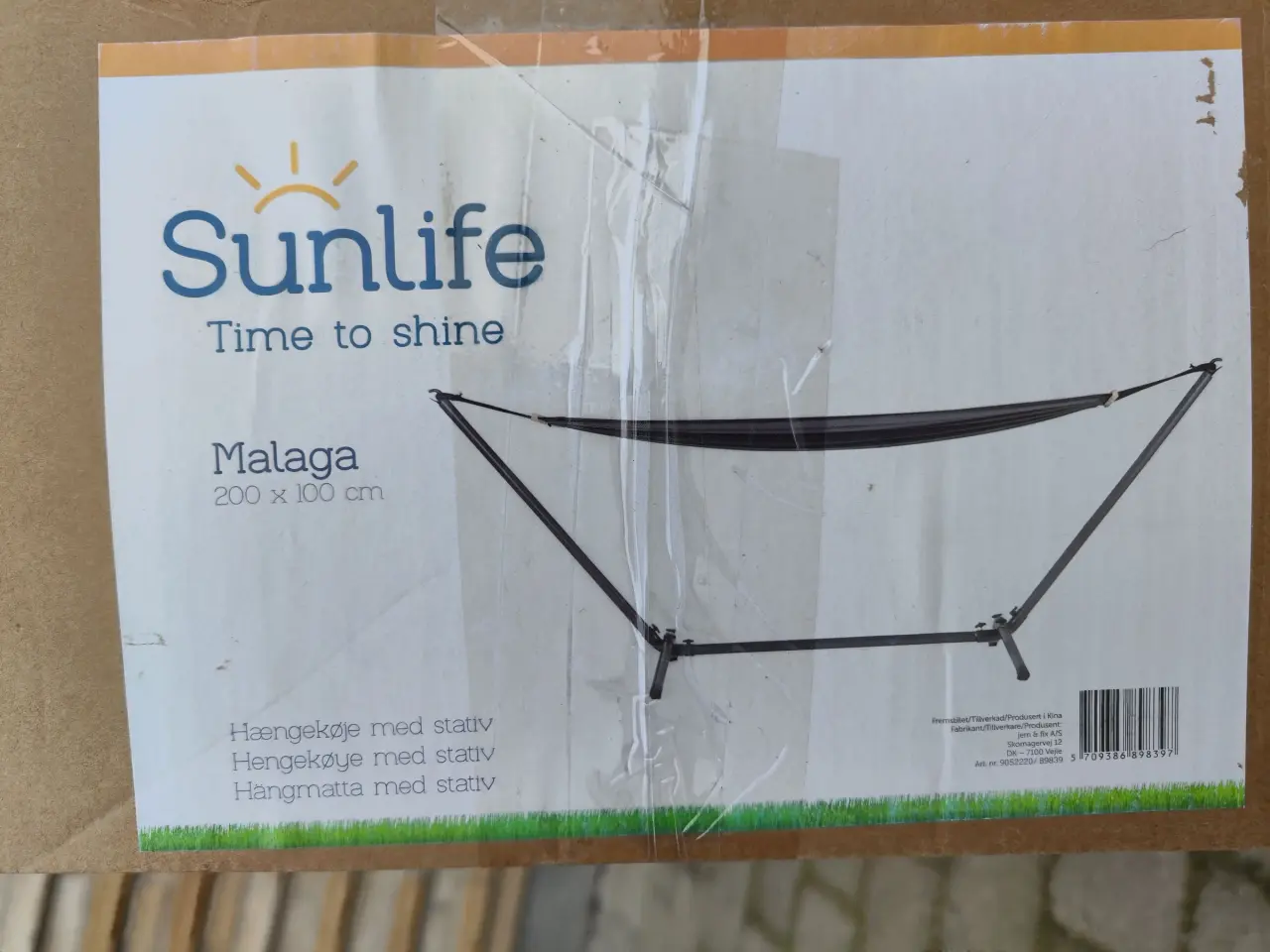 Billede 1 - Sunlife Malaga hængekøje *NY*
