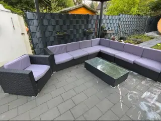 Stort loungesæt & sofa