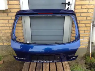 Peugeot 206 rustfrie døre bagklap