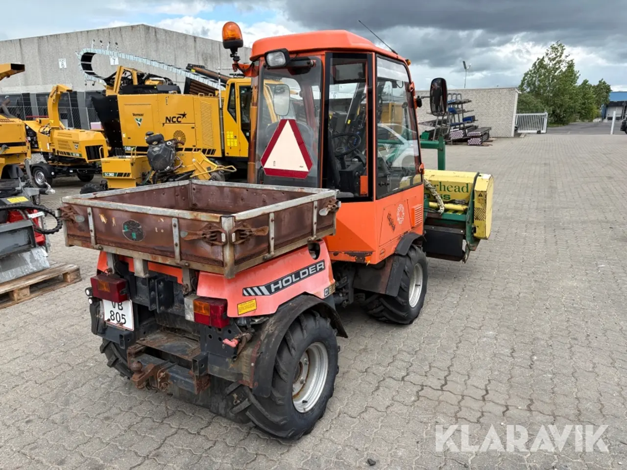 Billede 5 - Redskabsbærer Holder C 2 42 D med slagleklipper