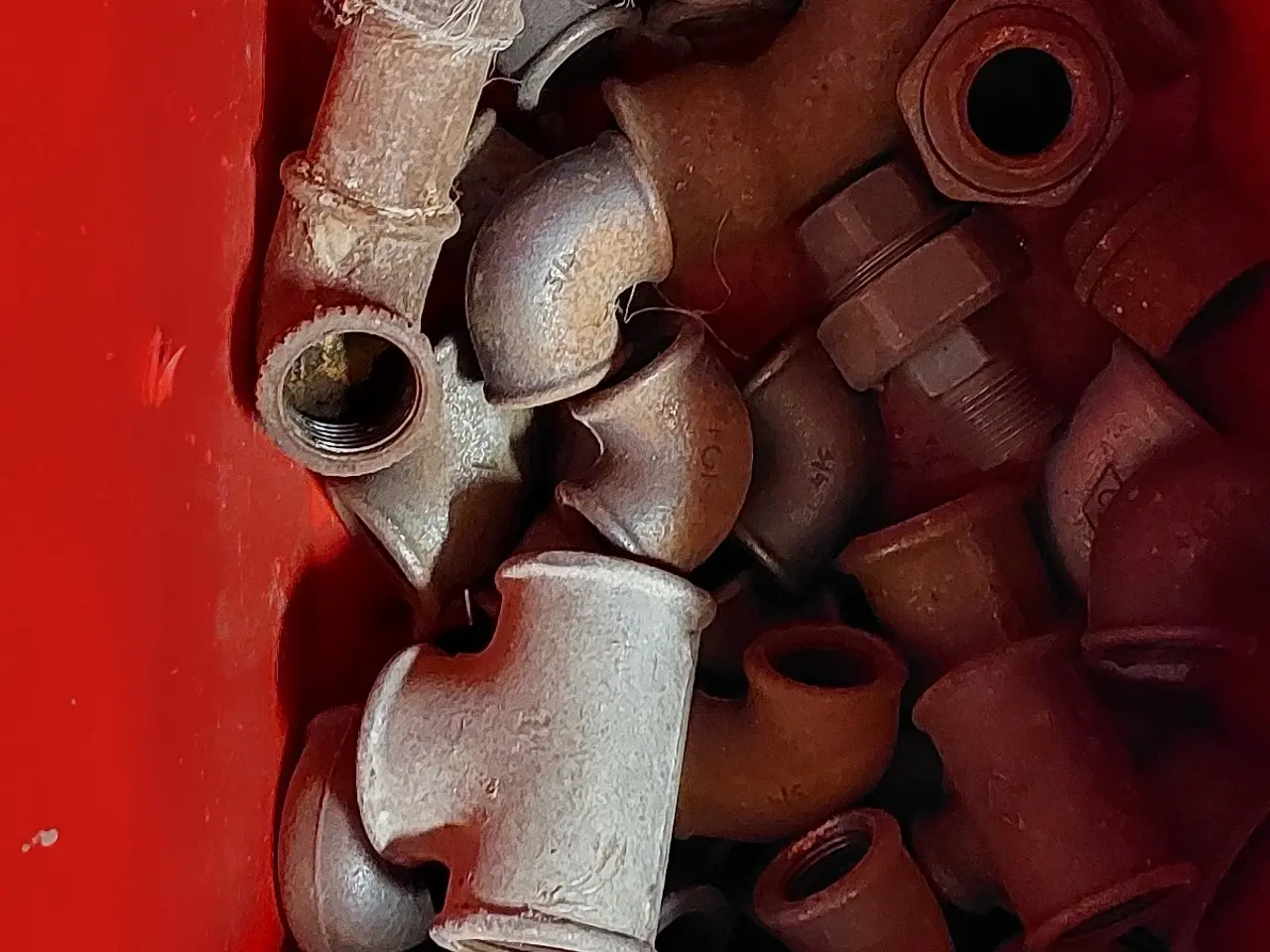 Billede 1 - Fittings dele 
