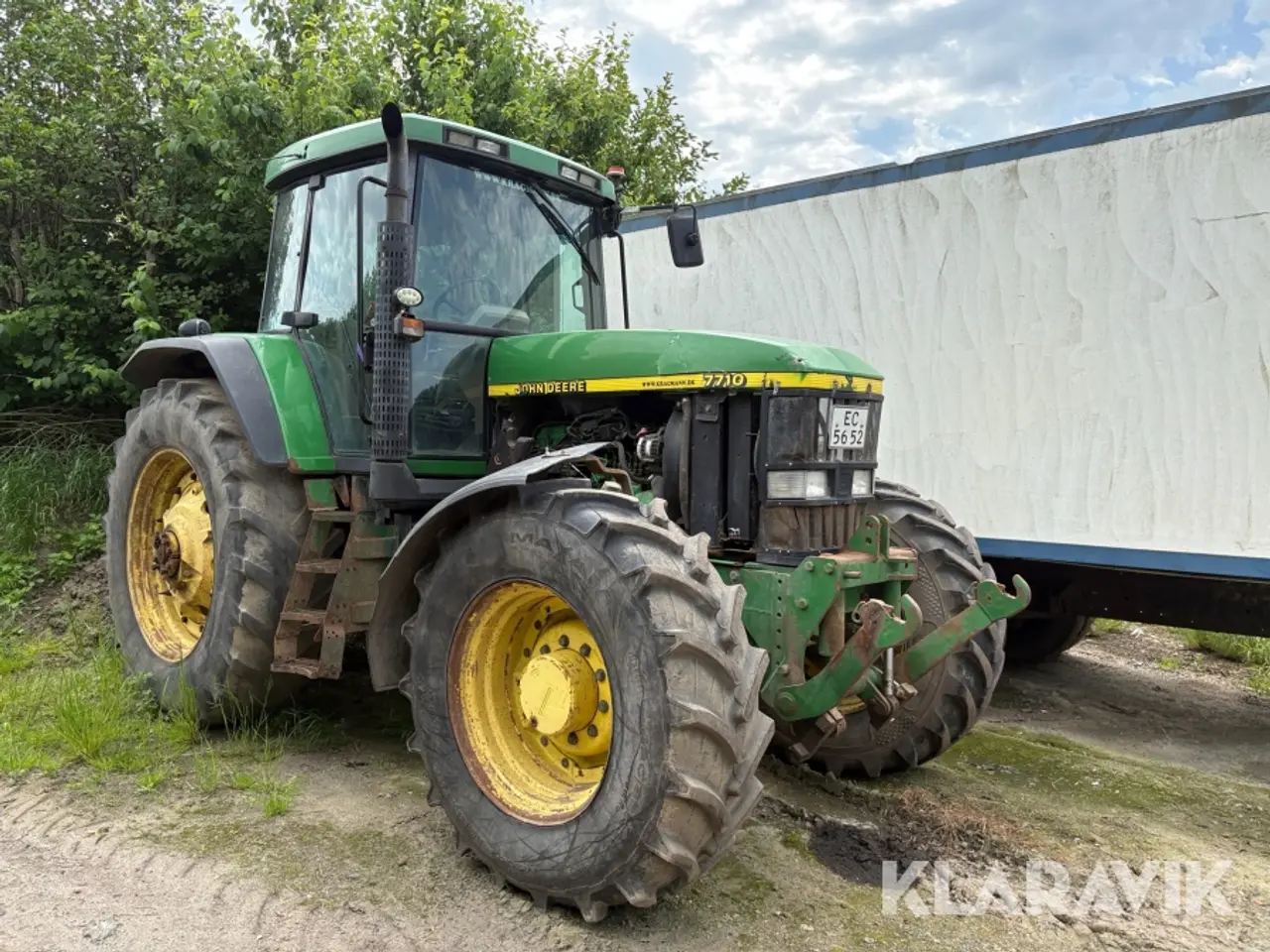 Billede 2 - Traktor John Deere 7710