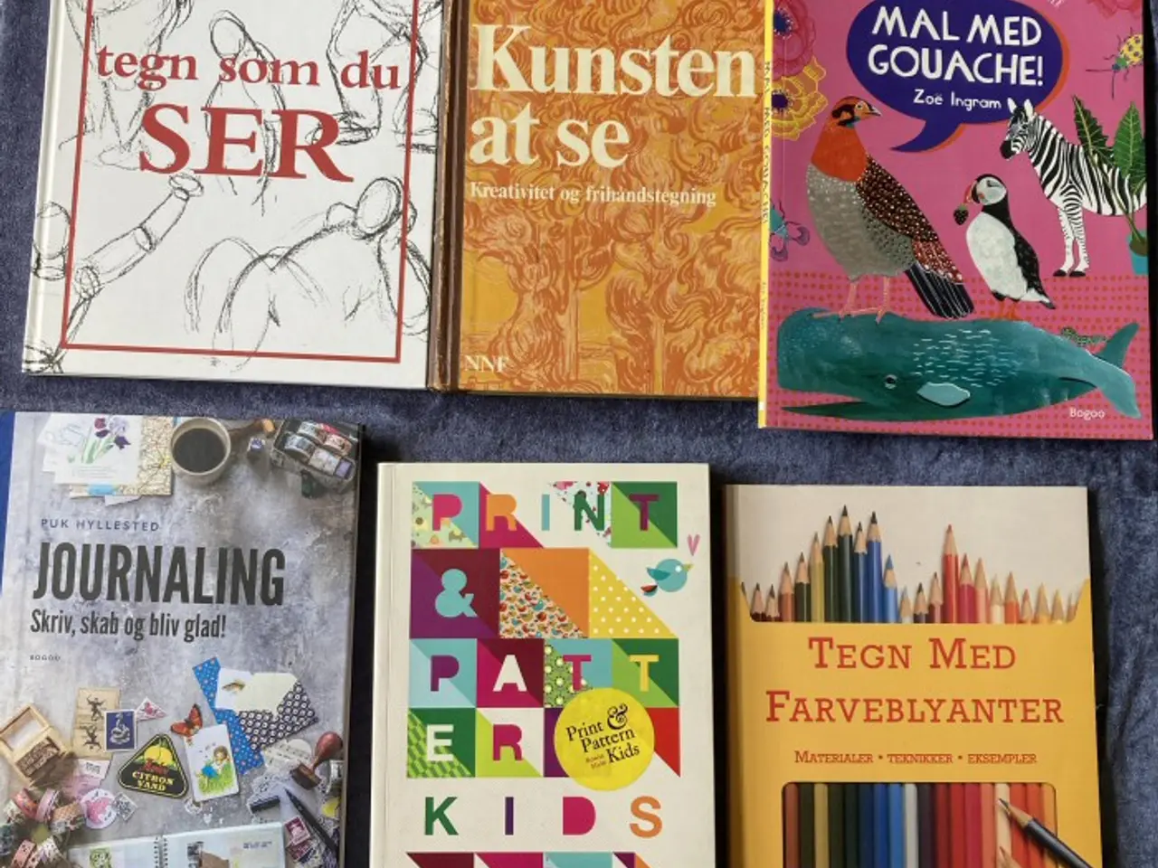 Billede 1 - Bøger med kreative emner – se pris på hver