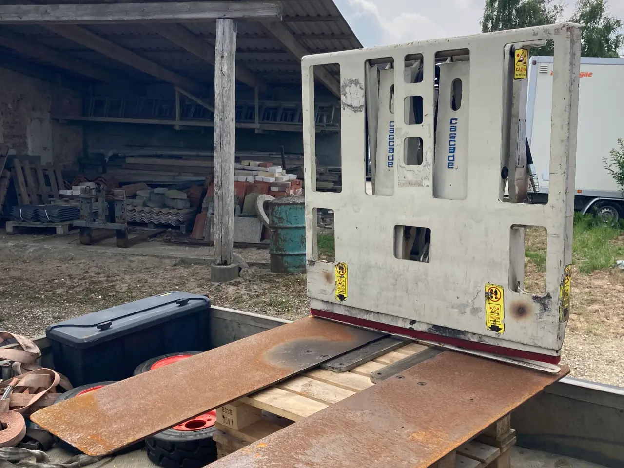 Billede 1 - Slipsheet push/pull aggregat til gaffeltruck