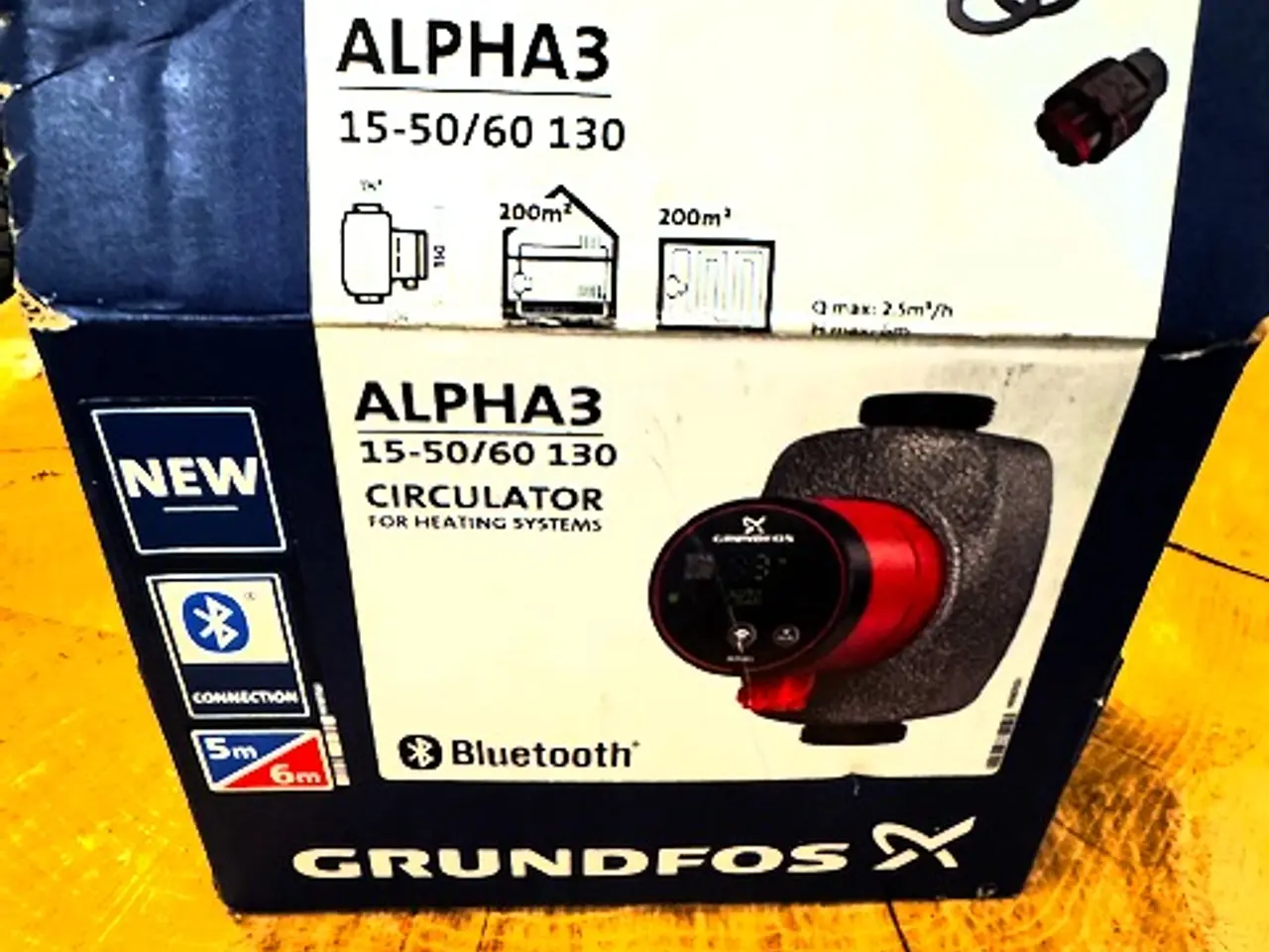 Billede 1 - Grundfos cirkulationspumpe ALPHA3 15-50/60 130