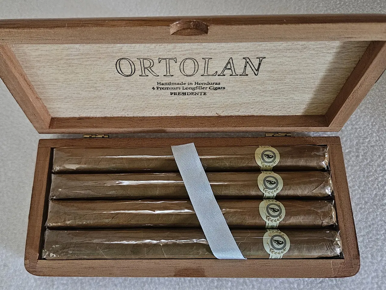 Billede 2 - Ortolan Presidente Honduras cigarer m.m.