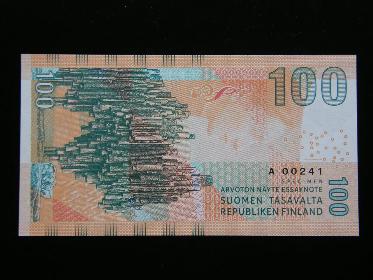 Billede 2 - Finland 100 Markkaa 2017 Specimen Unc.
