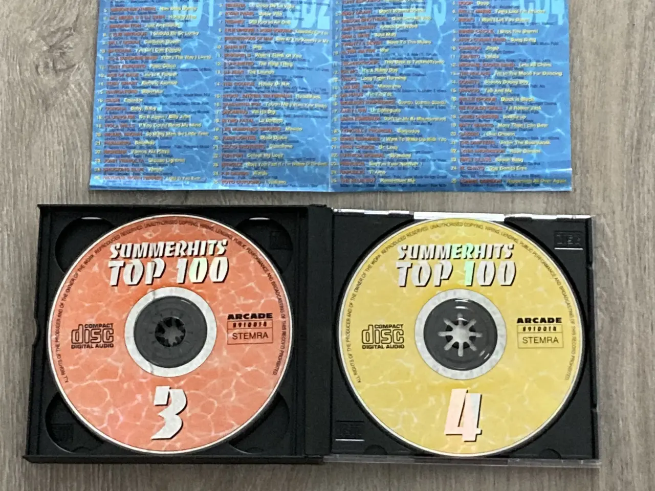 Billede 4 - 4CD: Summerhits Top 100