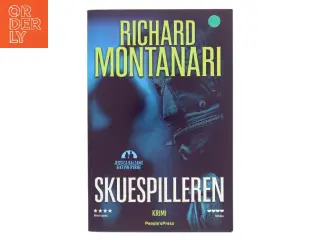 Skuespilleren : krimi af Richard Montanari (Bog)