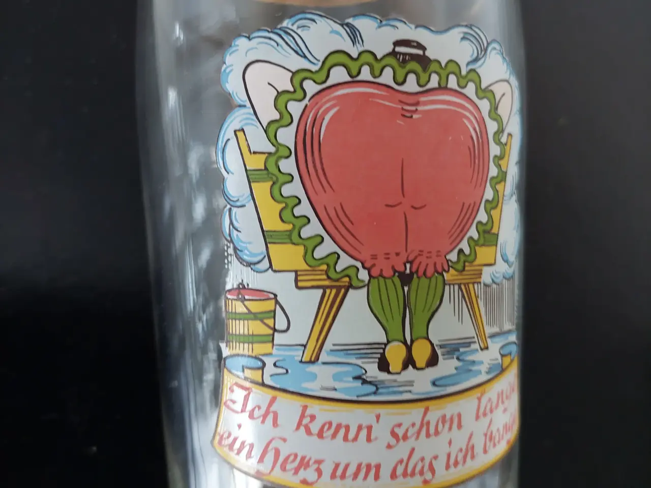 Billede 5 - ølglas med bl.a sjove tekster og billeder