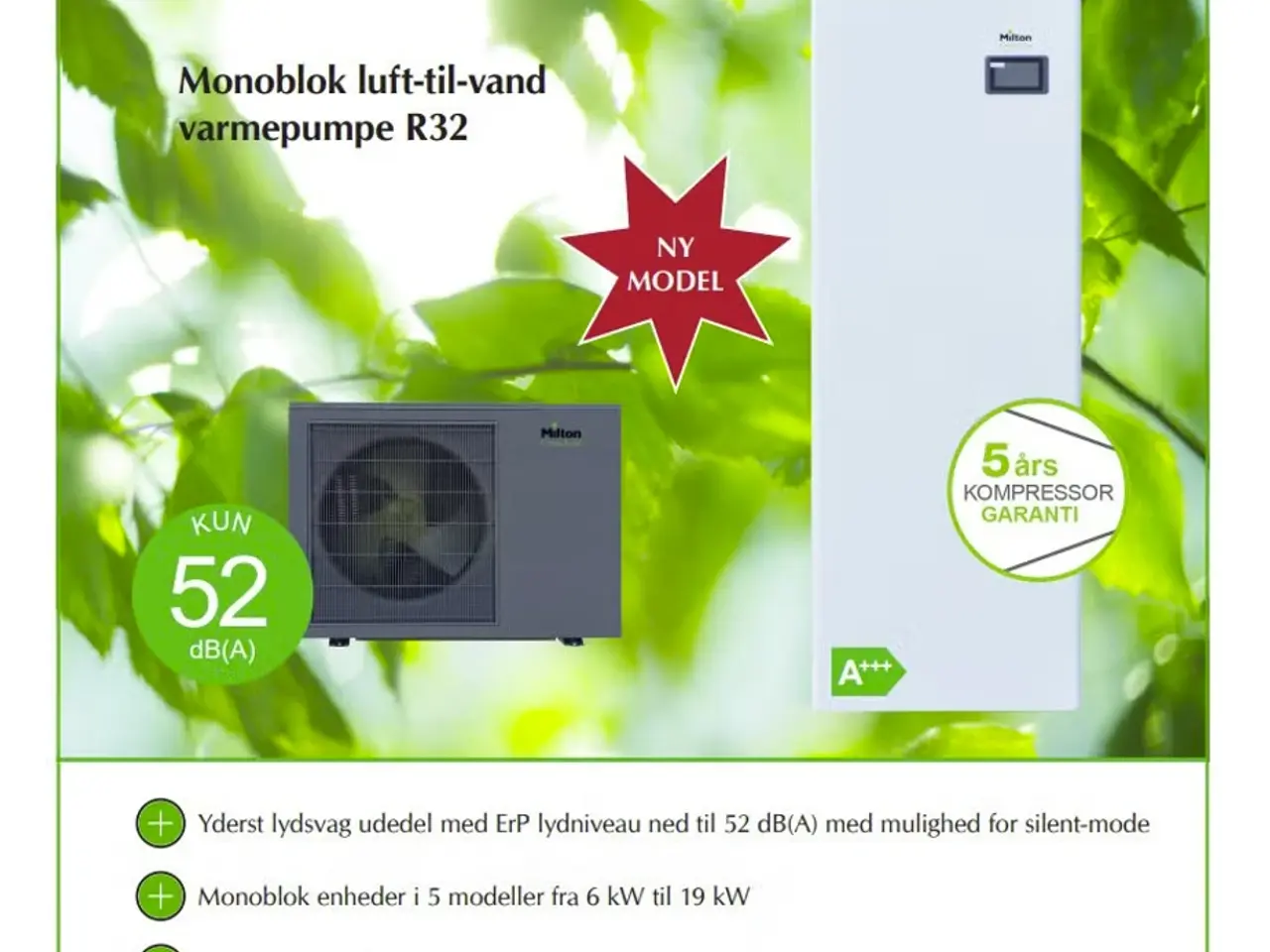 Billede 3 - Varmepumpe, Milton 12 KW + indedel