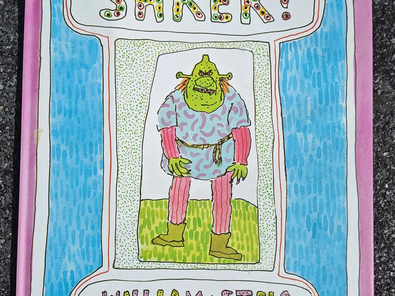 Billede 1 - Den originale Shrek BOG fra før filmen vi kender