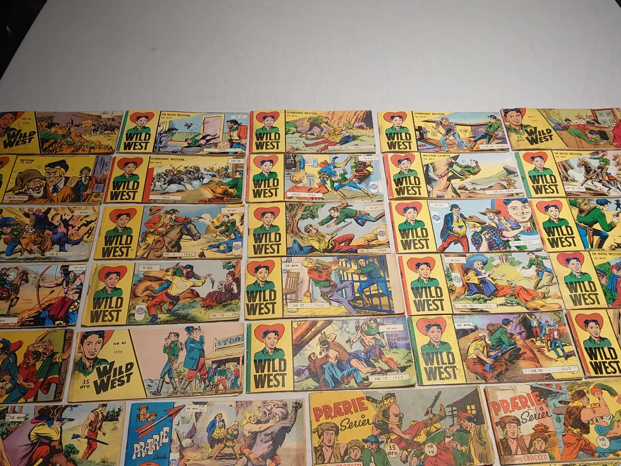 Billede 2 - 49stk Akim, Prærie serier og Wild West hæfter.