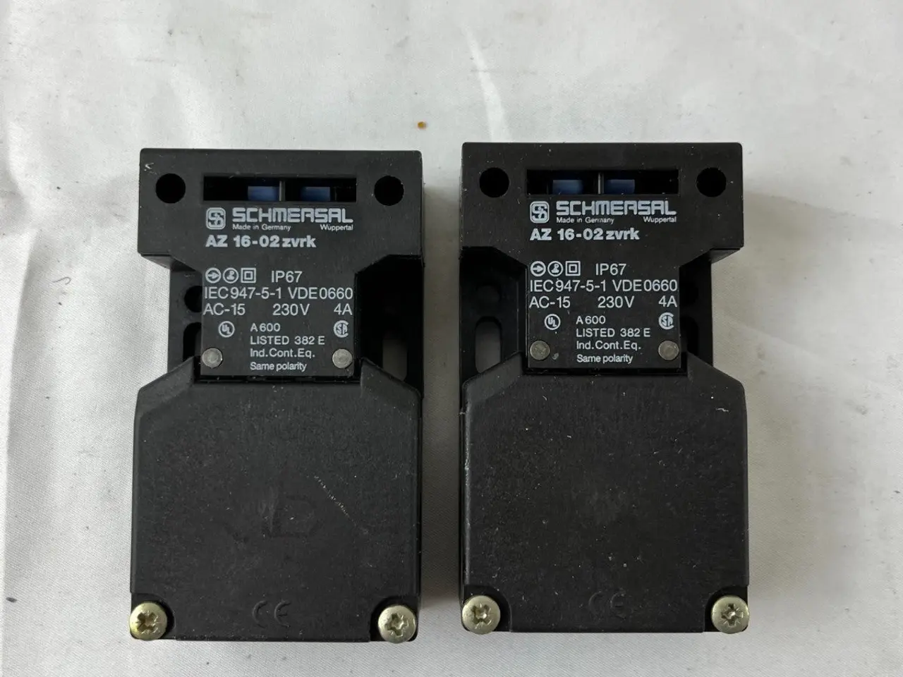 Billede 2 - Schmersal AZ16-02ZVRK Safety Interlock kontakt 4A