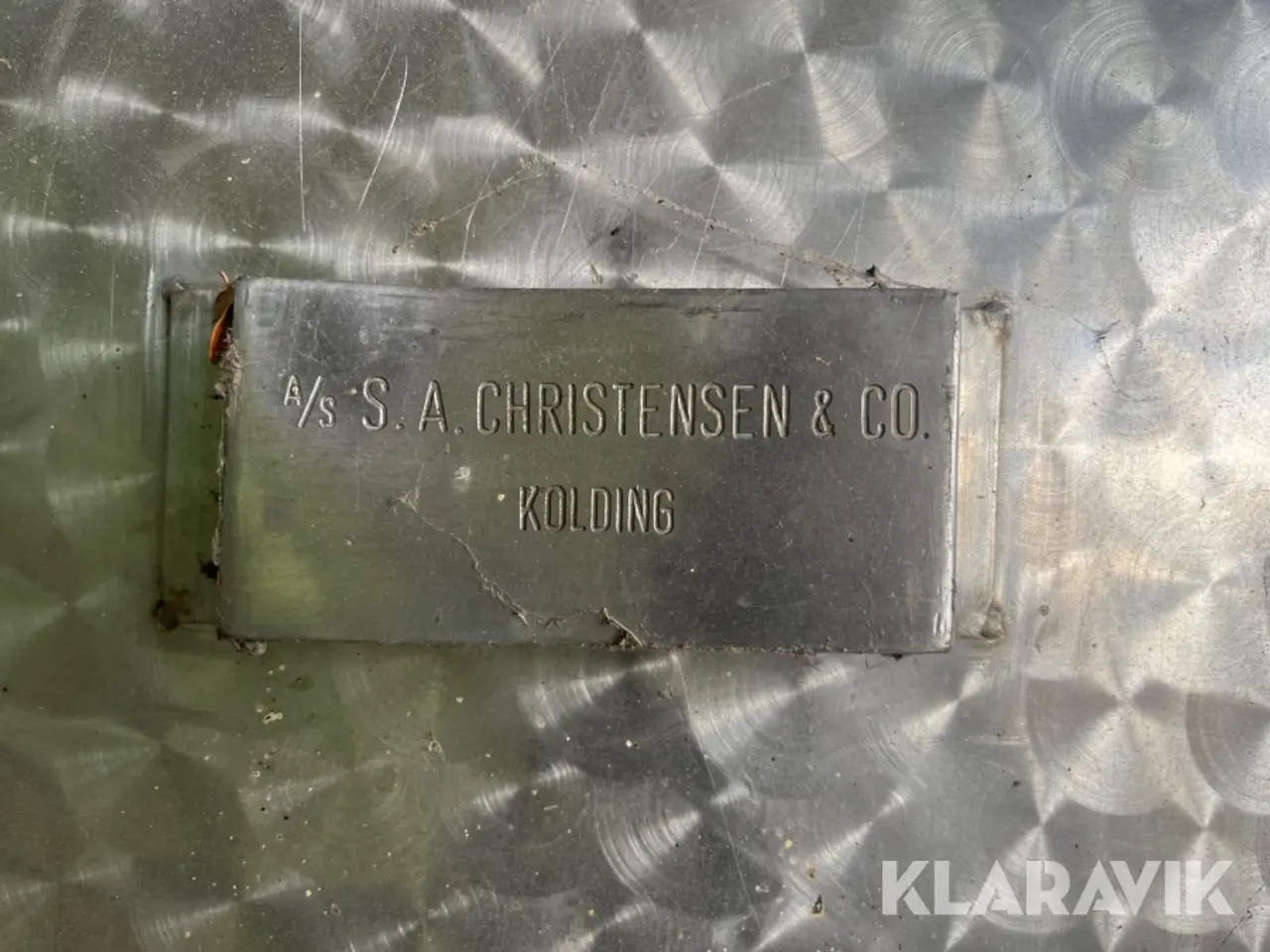Billede 4 - Rustfri tank S.A. Christensen 2000liter