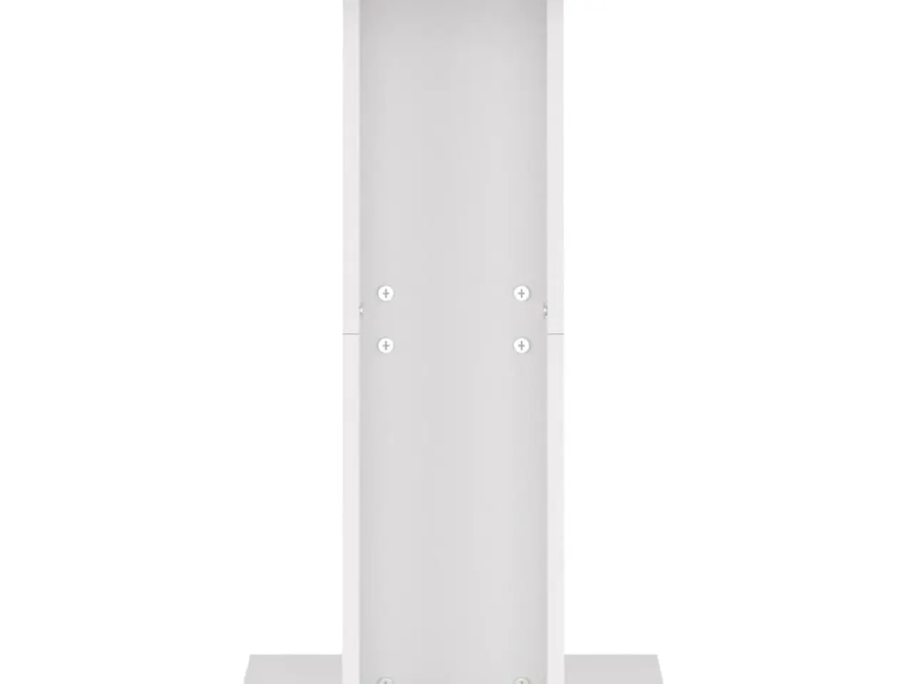 Billede 4 - Bistrobord 60x60x75 cm konstrueret træ hvid