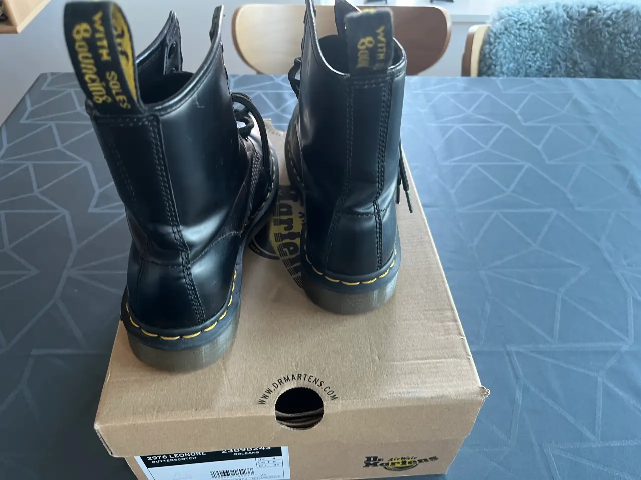 Billede 2 - DR. martens Sorte støvler