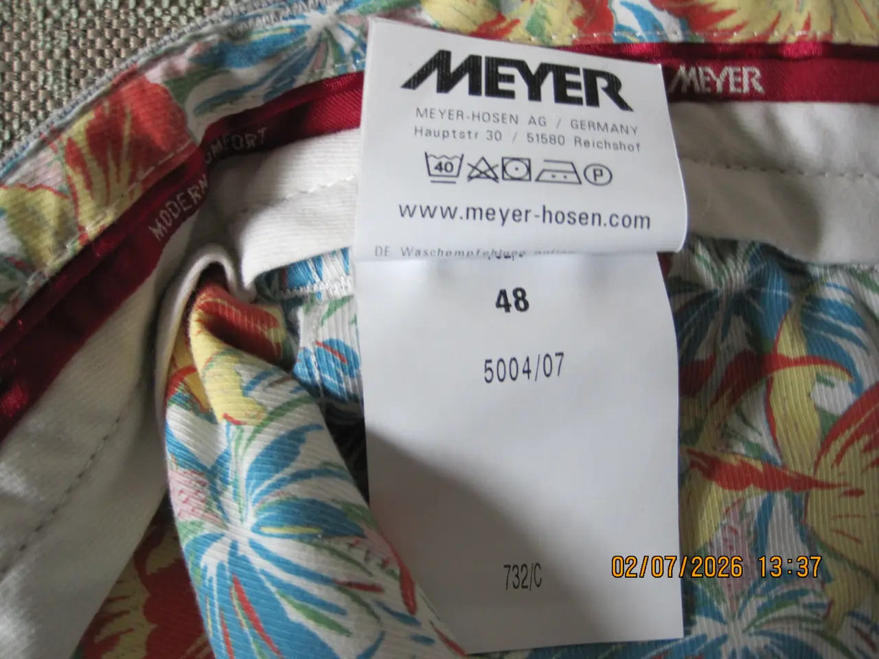 Billede 4 - Meyer Herre bukser