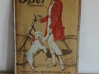 Skilt fra Opel