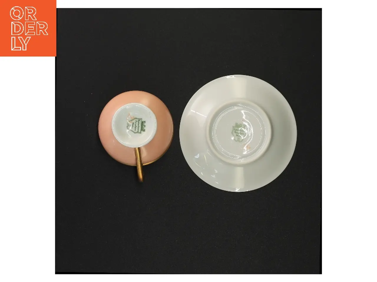 Billede 2 - Porcelænskop med underkop (str. 11 x 6 cm)