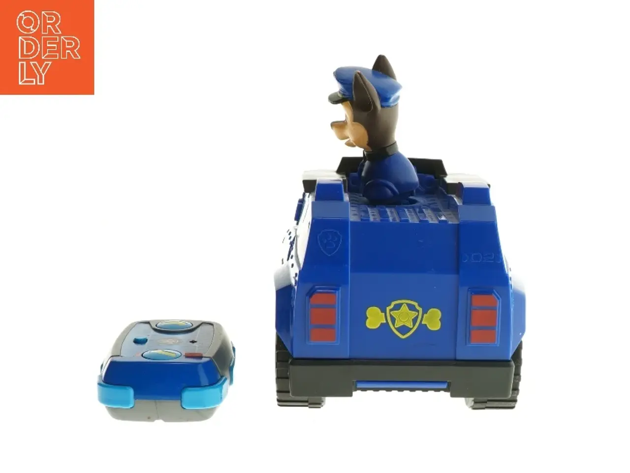 Billede 2 - Fjernstyret Paw Patrol politibil med figur (str. 19 cm)
