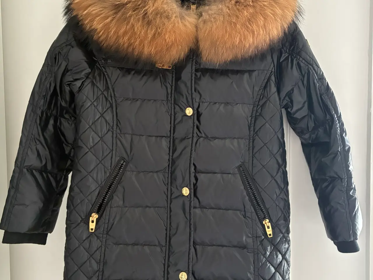Billede 1 - ROCKANDBLUE Beam Kids 134/140 – ægte pels – næsten
