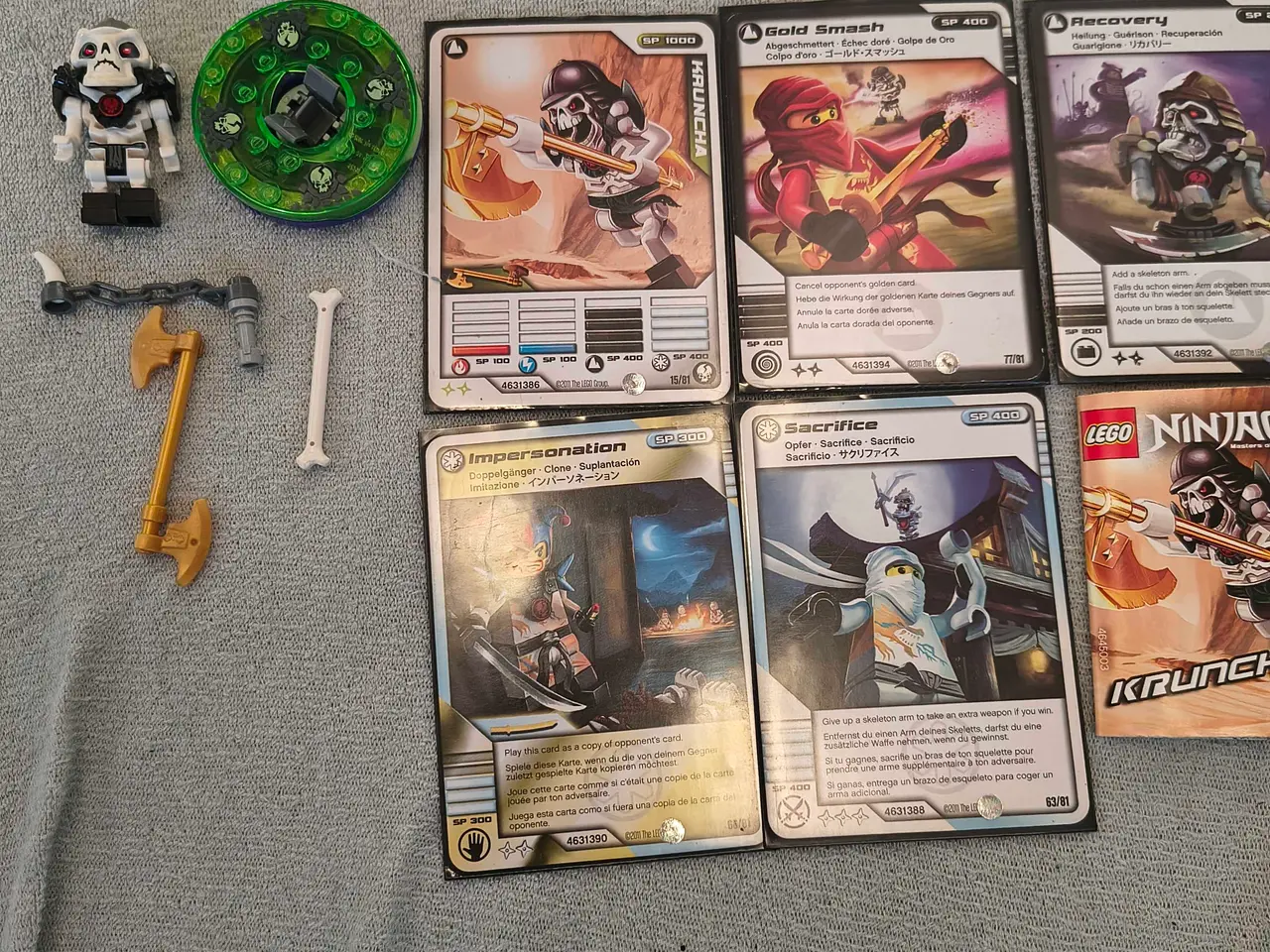 Billede 1 - LEGO Ninjago – Kruncha Spinner-sæt (2174)