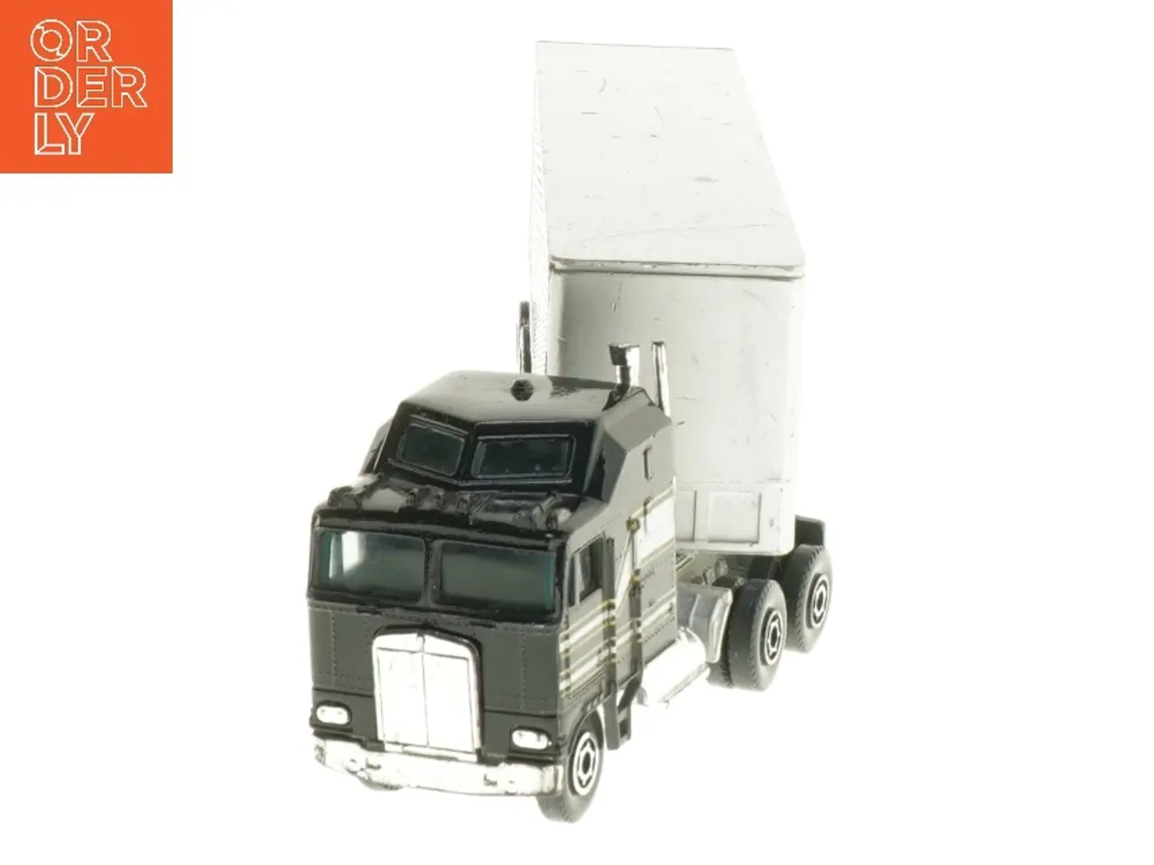 Billede 2 - Model lastebil med Sea Land trailer (str. 27x4 cm)