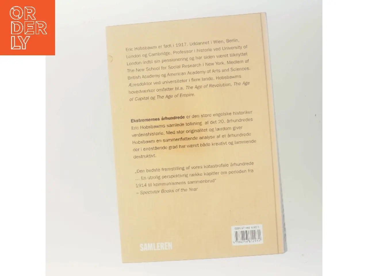 Billede 3 - Ekstremernes århundrede : verdens historie 1914-94 af Eric Hobsbawm (Bog)