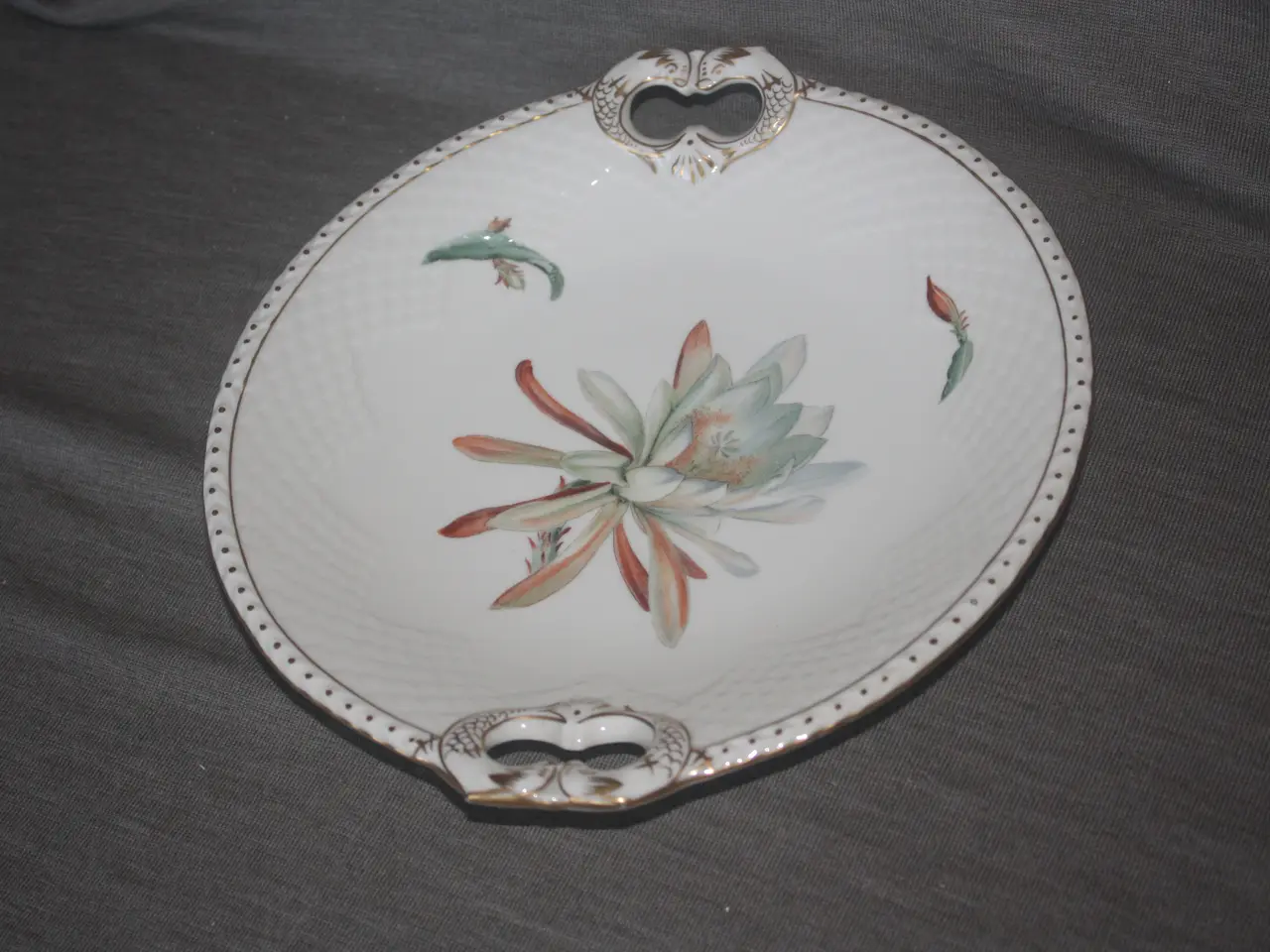 Billede 1 - Kaktus Bing og Grøndahl Fad 25,5 cm x 25 cm