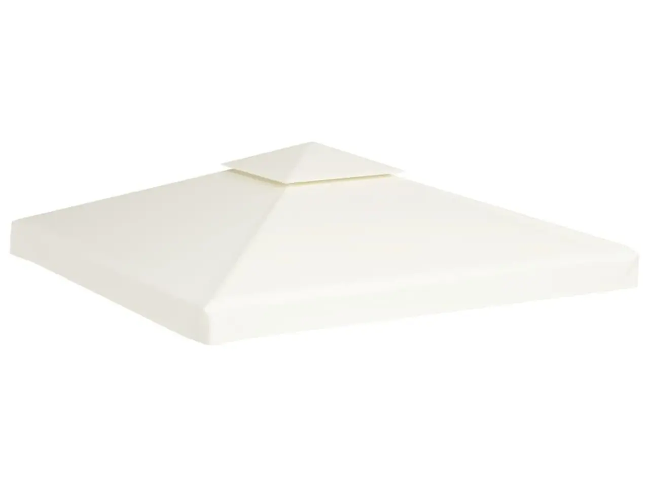 Billede 2 - Baldakin til pavillon 3×3 m - 310 g/m², cremehvid