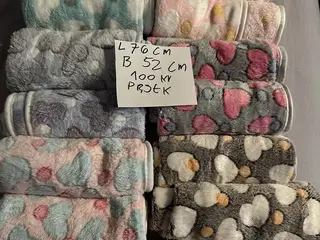 Mini Hjerte tæpper 