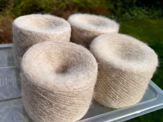 Italiensk Kvalitetsgarn - Mohair/Silke 400 gram