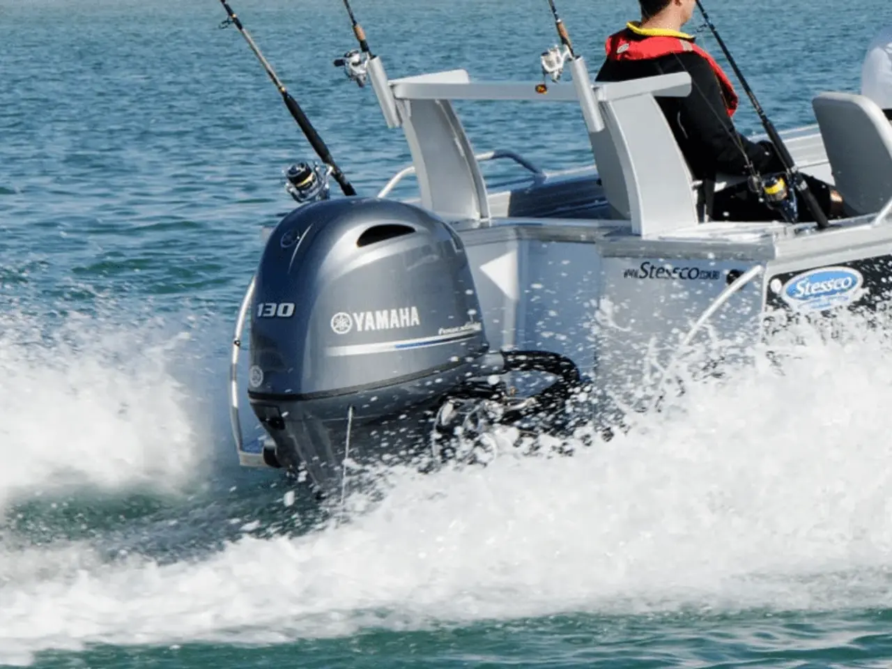 Billede 12 - Yamaha 130 HK - Fjernbetjent, Elektronisk start, Powertrim