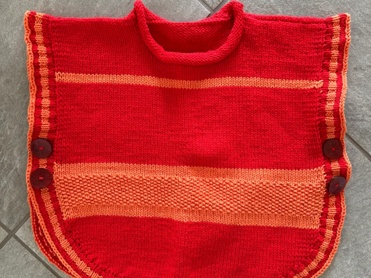 Billede 1 - Lille poncho