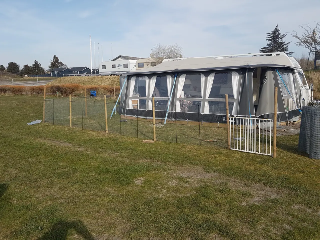 Billede 1 - Campingvogns telt, opbevaringstelt, gulv og gulvtæ